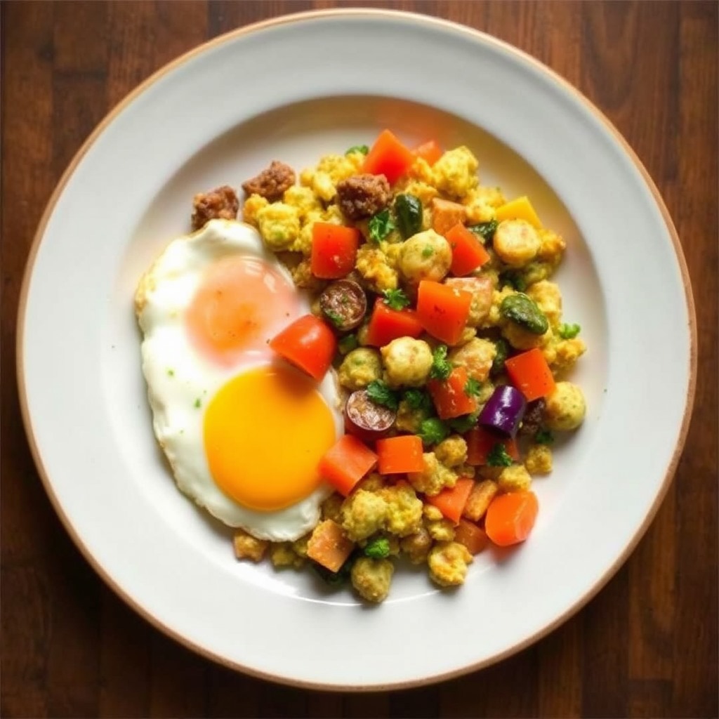 Organic Egg and Veggie Scramble