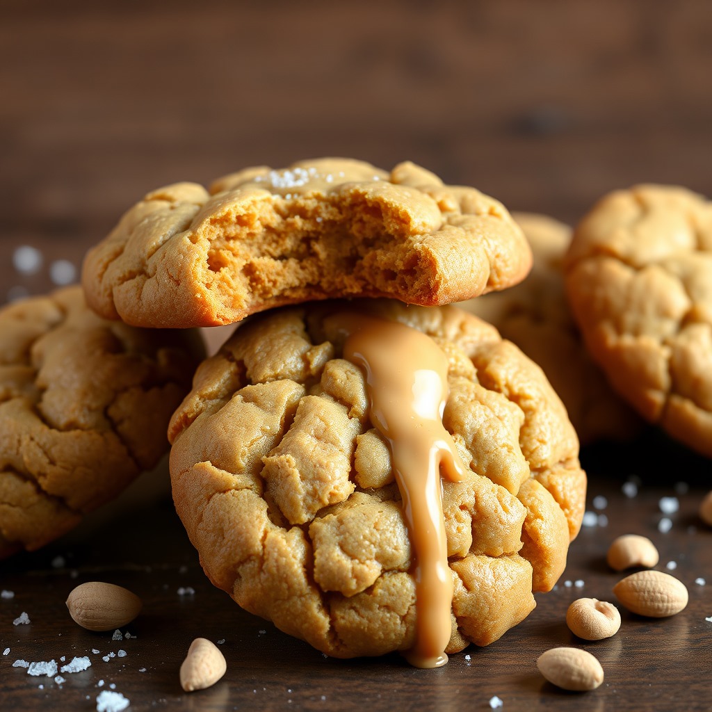 Organic Flourless Peanut Butter Cookies