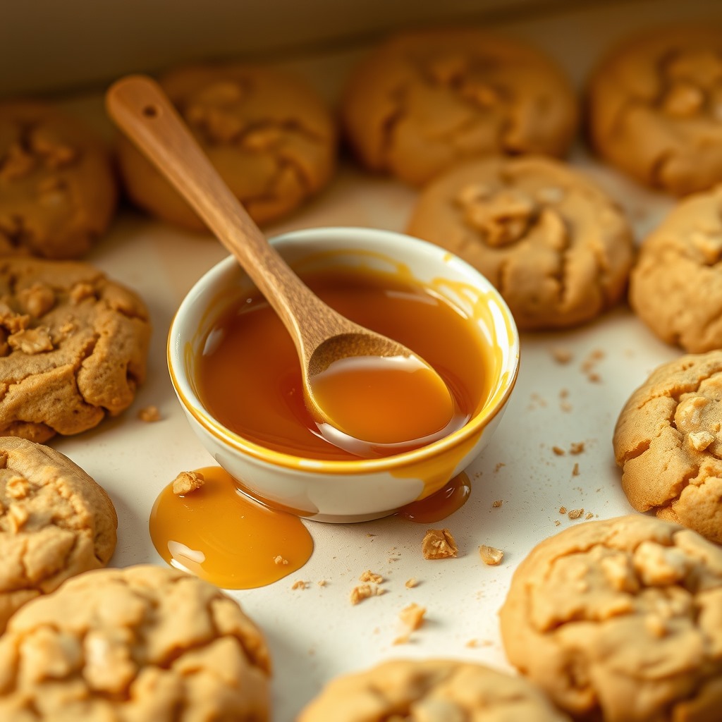 Organic Honey Peanut Butter Cookies