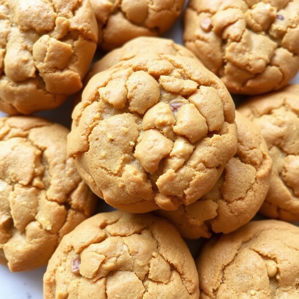 Organic Peanut Butter Banana Cookies