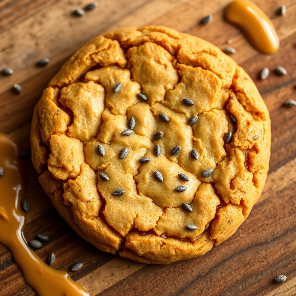 Organic Peanut Butter Chia Seed Cookies