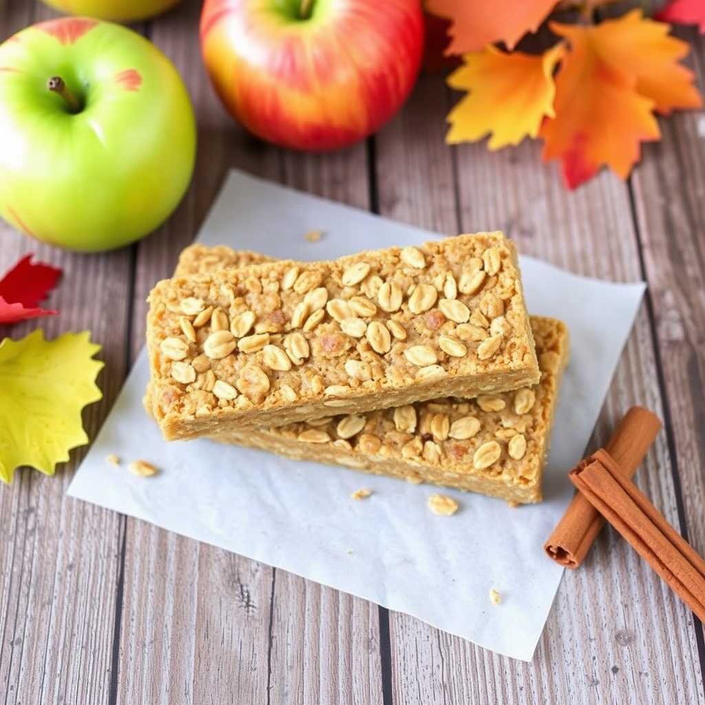 Apple Cinnamon Energy Bars