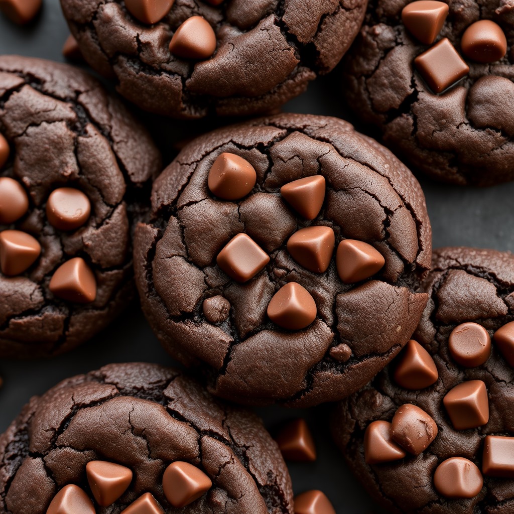 Double Chocolate Chip Cookies