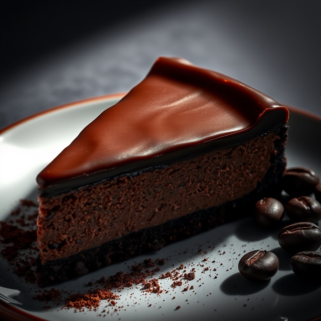 Chocolate Espresso Organic Cheesecake