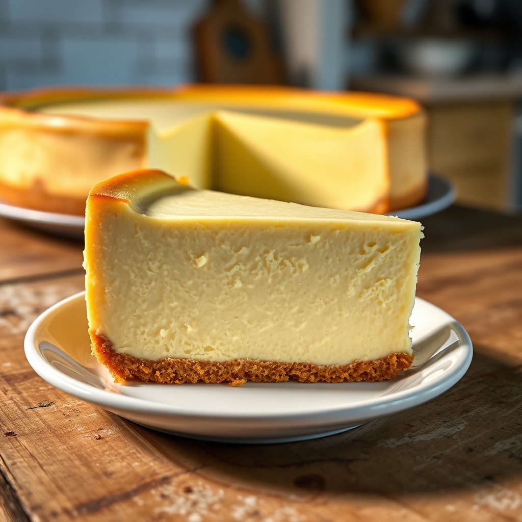 Classic Organic New York Cheesecake