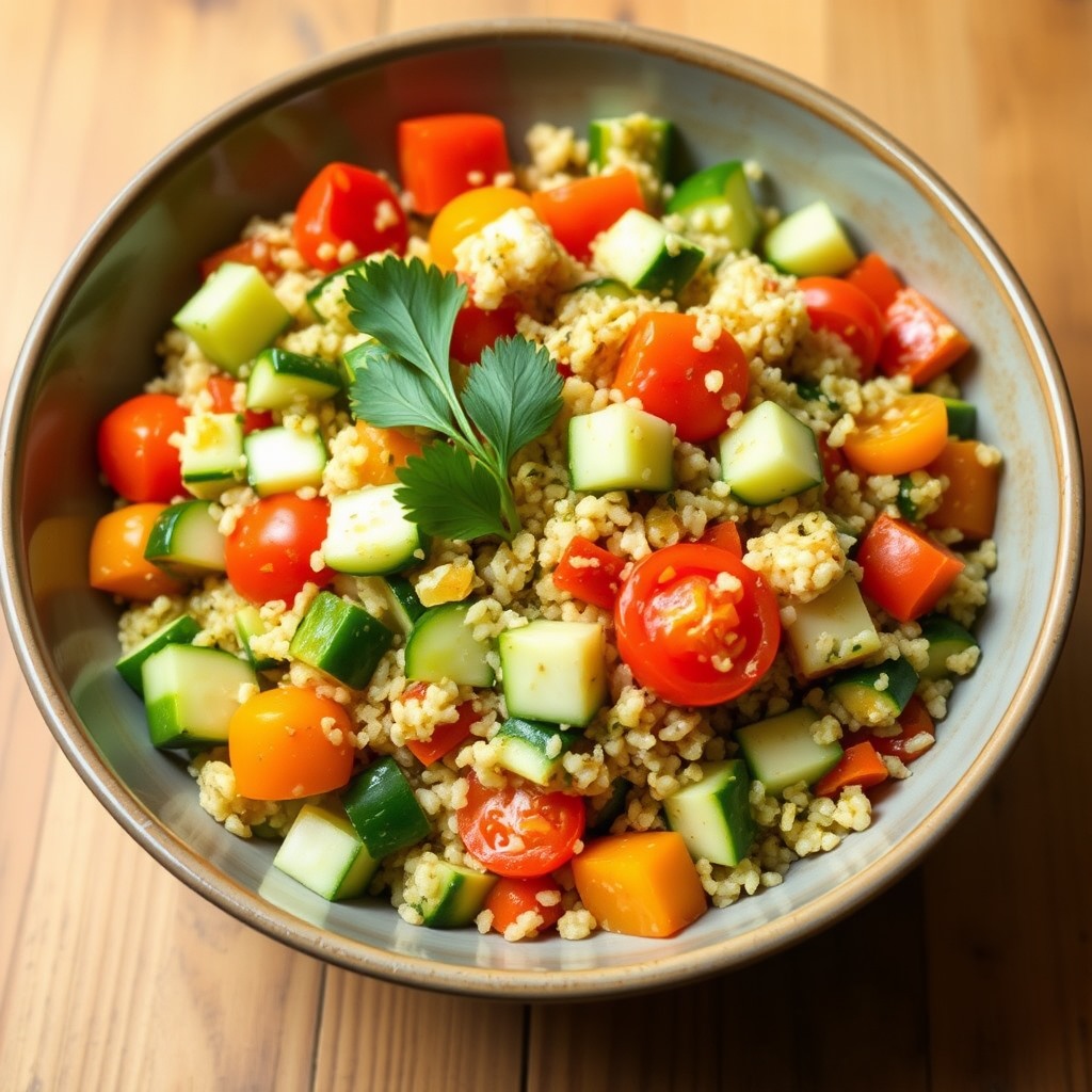 Quinoa and Veggie Salad