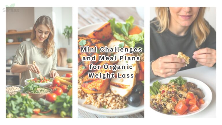 Mini Challenges and Meal Plans for Organic Weight Loss