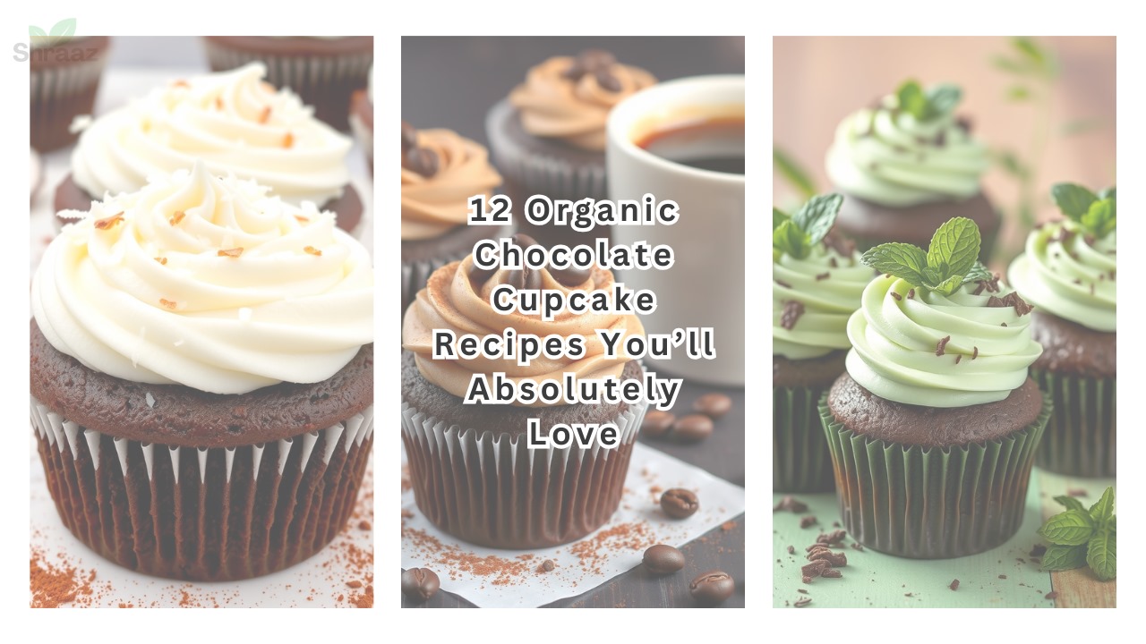 12 Organic Chocolate Cupcake Recipes You’ll Absolutely Love