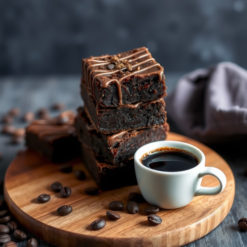 Organic Espresso Brownies