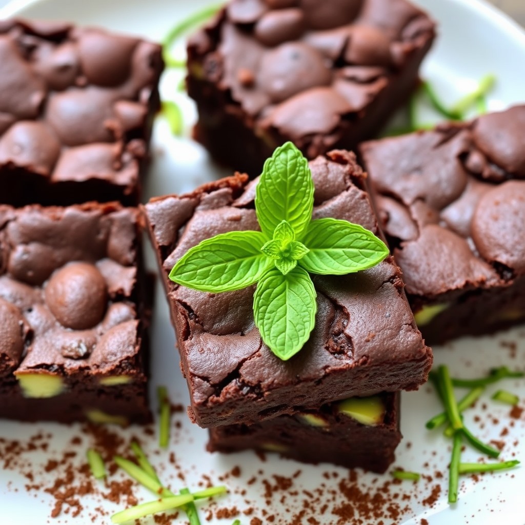 Organic Zucchini Brownies