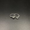 Pure Silver Zirconia Earrings