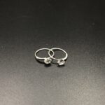 Pure Silver Zirconia Earrings