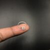 Pure Silver Zirconia Earrings