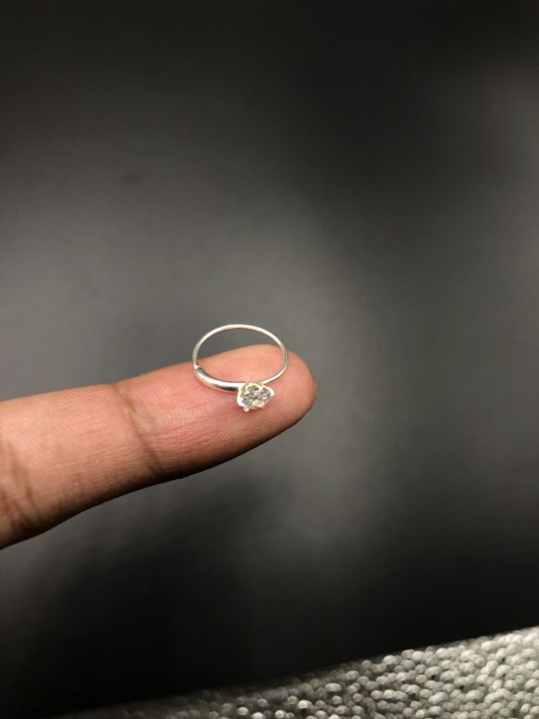 Pure Silver Zirconia Earrings