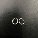 Pure Silver Hoop Earrings