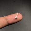 Pure Silver Single Dot Studs Earrings